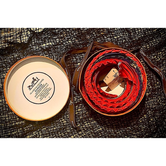 Hermès “Le Tarot” Carre Plisse Scarf R A R E!!! - Picture 1 of 13